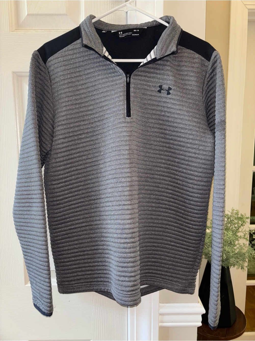 Under Armour Women's Gray Half-Zip Performance Sweater